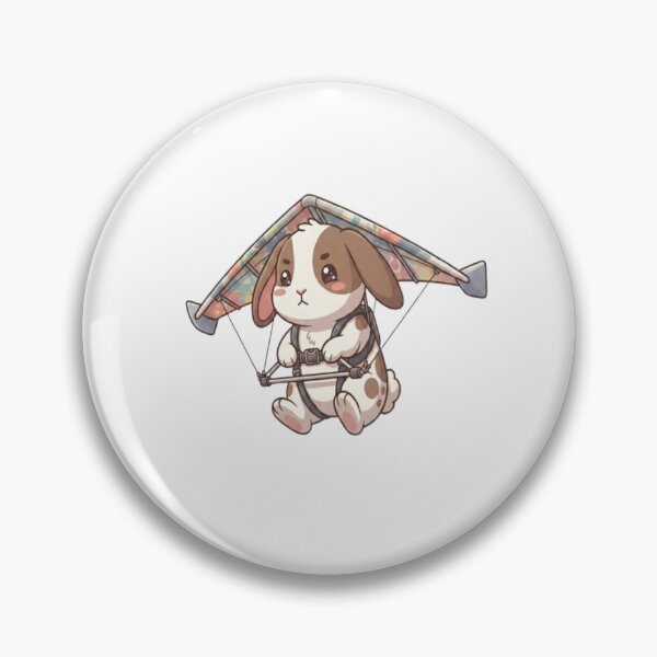 Item preview, Cute Bunny Flying Hang Glider designed and sold by Ella_Sketch.