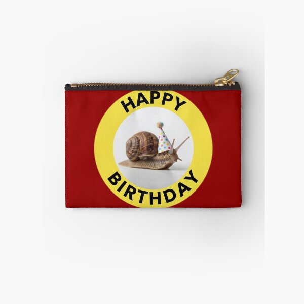 Item preview, Happy Birthday Snail Party Hat Badge designed and sold by fensevenfall.
