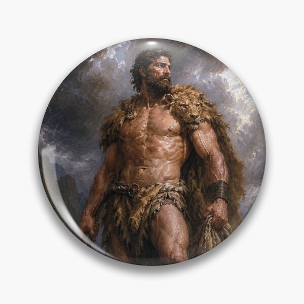 Item preview, Hercules painting. designed and sold by GalleryKauffeld.
