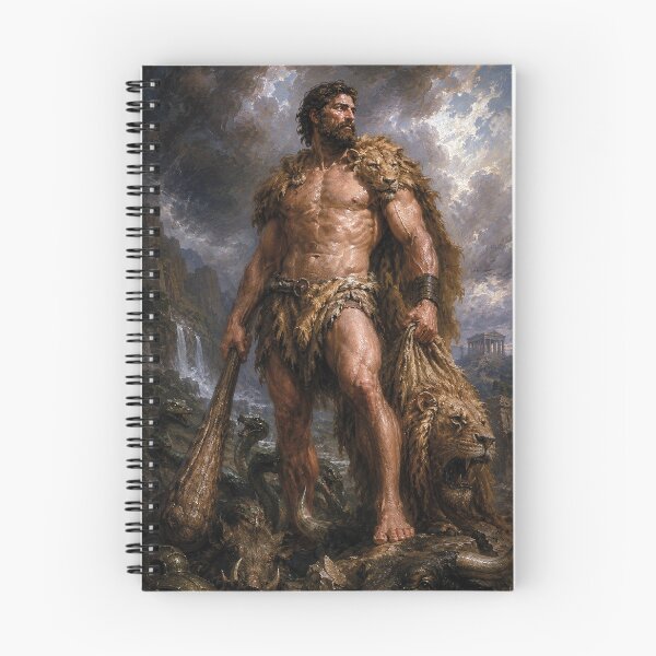 Item preview, Hercules painting. designed and sold by GalleryKauffeld.