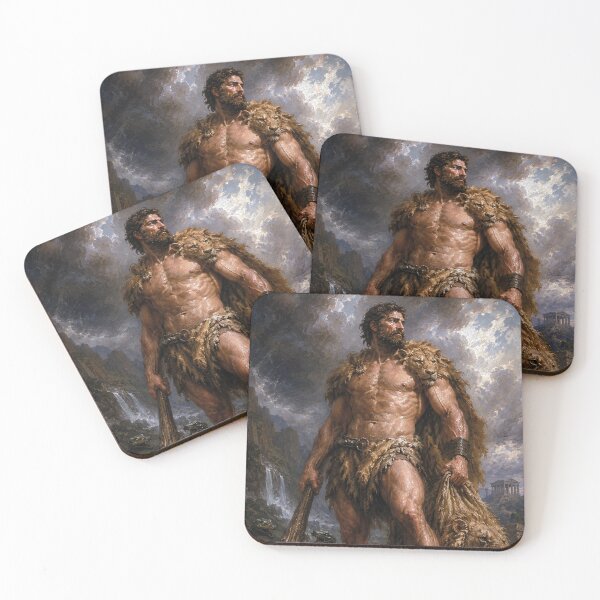 Item preview, Hercules painting. designed and sold by GalleryKauffeld.