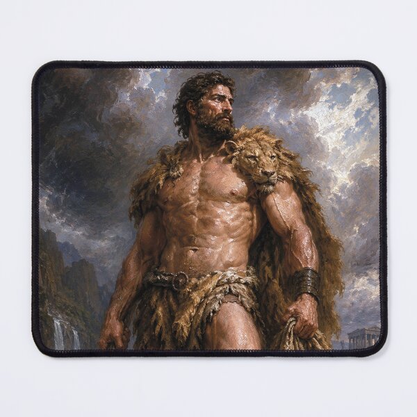 Item preview, Hercules painting. designed and sold by GalleryKauffeld.