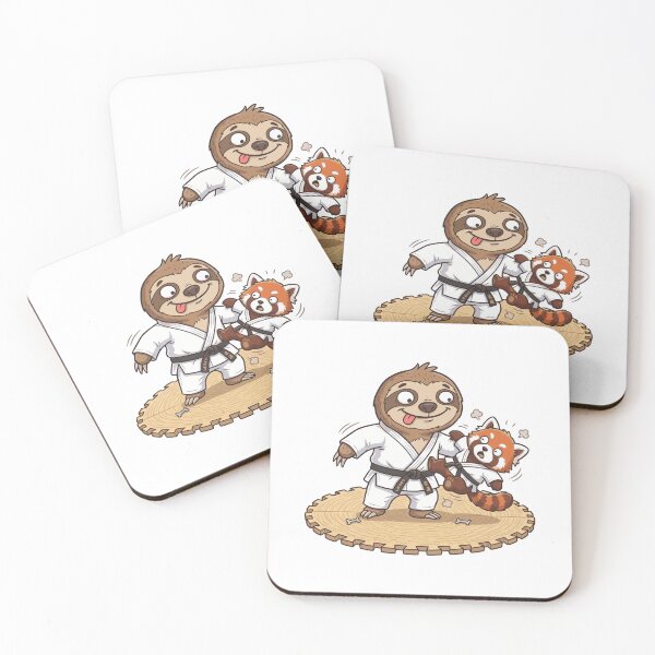 Item preview, Cute sloth Judo, funny sports design, Sports Gift designed and sold by BobaTeeStore.