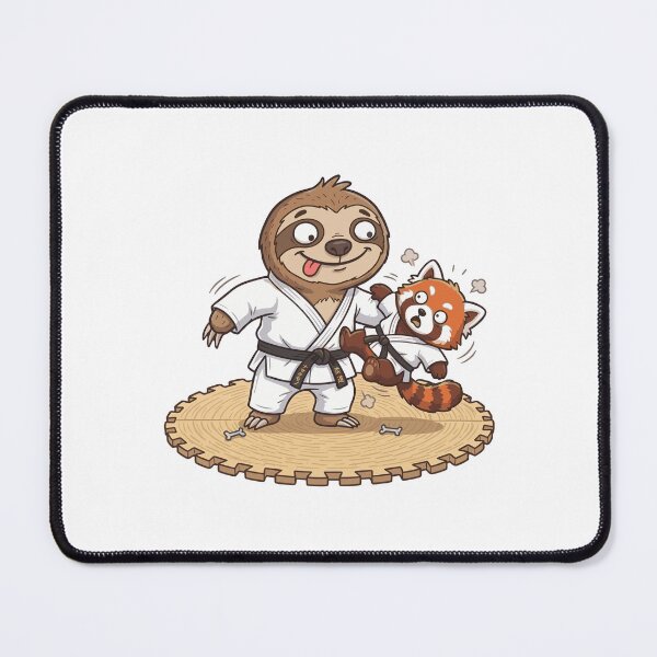 Item preview, Cute sloth Judo, funny sports design, Sports Gift designed and sold by BobaTeeStore.