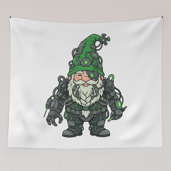 Item preview, Borg Garden Gnome designed and sold by Bad-Decisions-Designs.