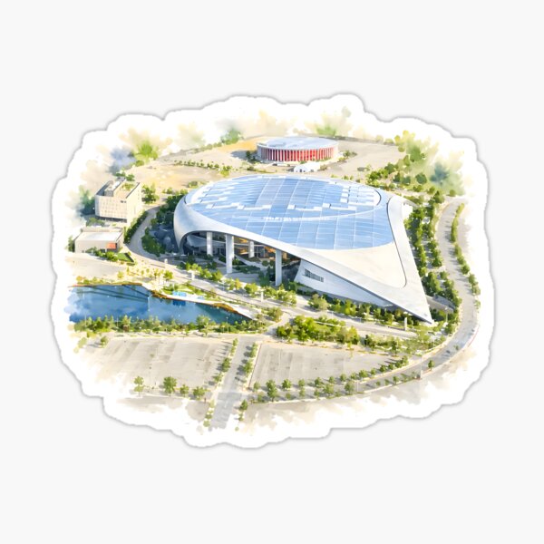 Item preview, SoFi Stadium designed and sold by Sunny806.