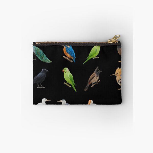 Item preview, Indian Birds Collection Peacock Kingfisher Hoopoe Sparrow Aesthetic Sticker pack Sheet designed and sold by Rehnair.