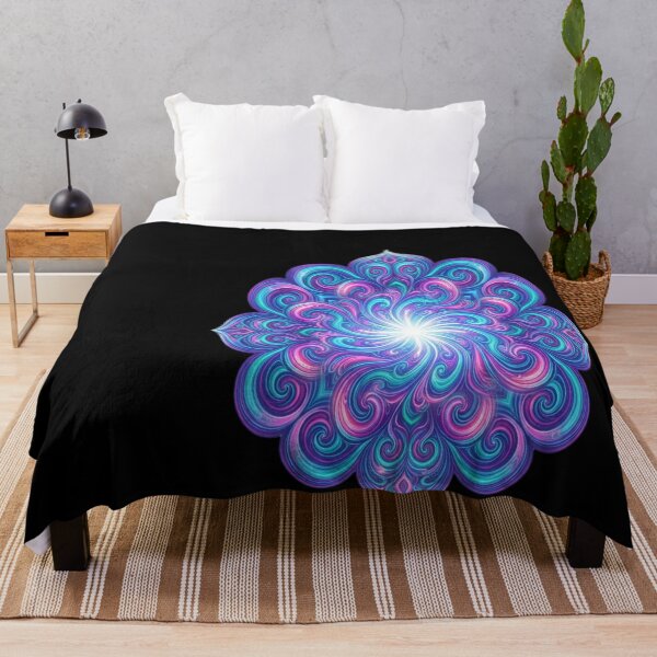 Item preview, Psychedelic Pulse in Blue and Pink designed and sold by emmanuelsilve.