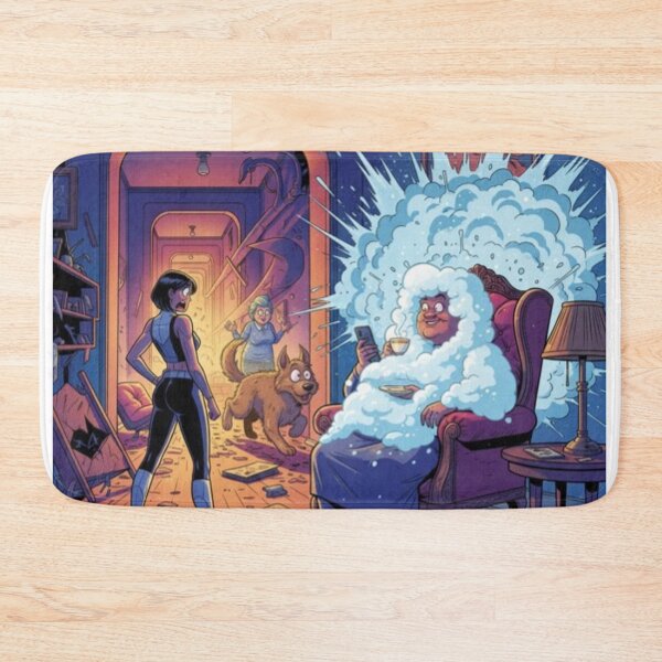 Item preview, Tea, Trouble, and the Creature in the Hallway designed and sold by TreatLLC.