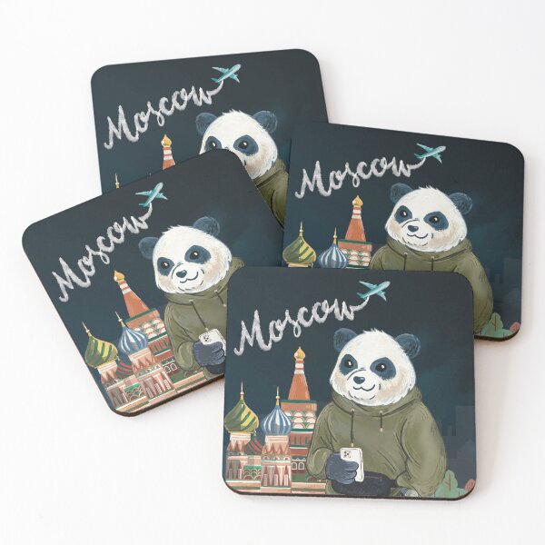 Item preview, Premium Panda Club in Moscow designed and sold by DanuskaArt.