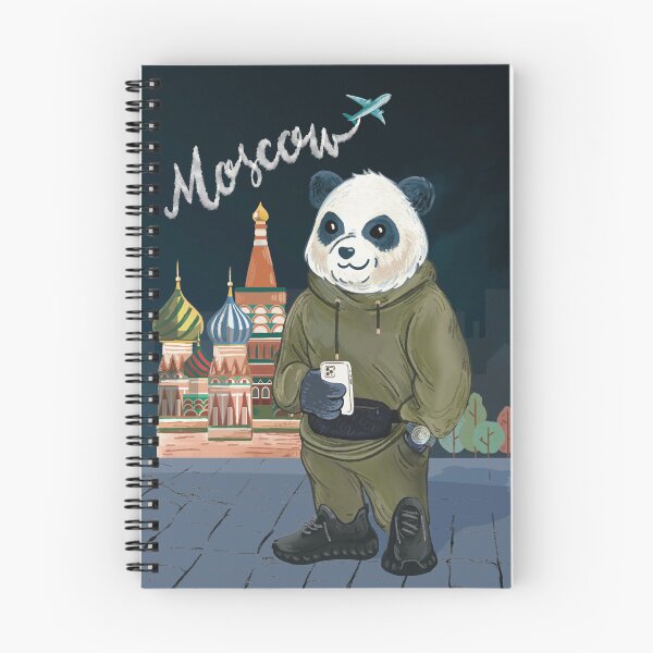 Item preview, Premium Panda Club in Moscow designed and sold by DanuskaArt.