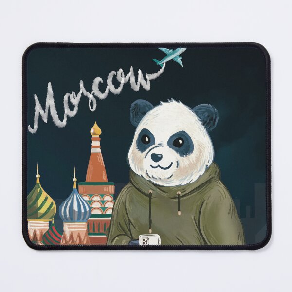 Item preview, Premium Panda Club in Moscow designed and sold by DanuskaArt.