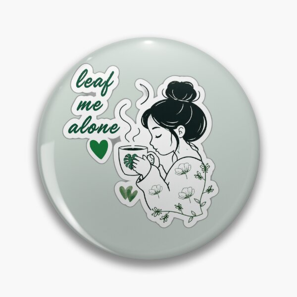 Item preview, Leaf Me Alone Cute Monstera Plant Sticker | Funny Kawaii Houseplant Lover Gift designed and sold by Reddiamond3 ⭐⭐⭐⭐⭐.