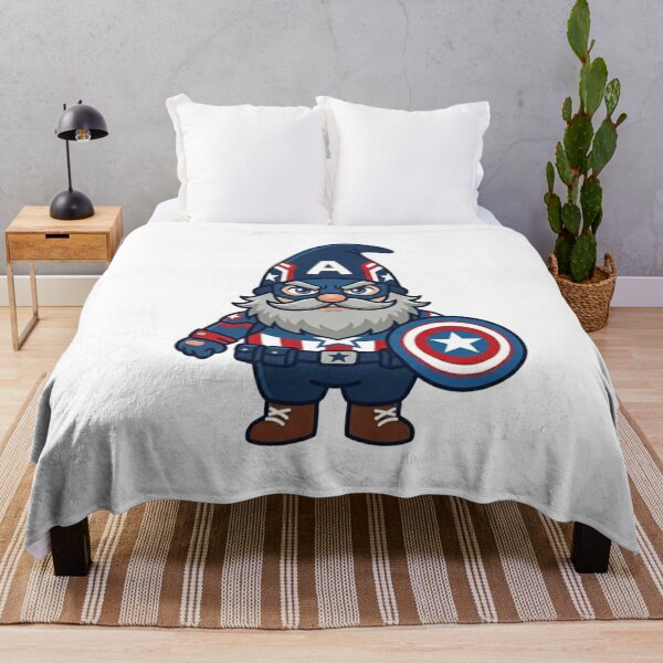 Item preview, Captain America Garden Gnome designed and sold by Bad-Decisions-Designs.