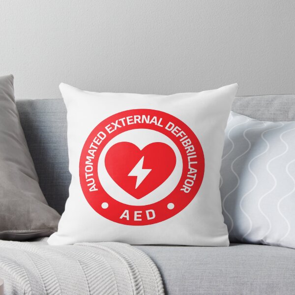 Item preview, Automated External Defibrillator AED Sign Sticker designed and sold by VectorForge Studio.