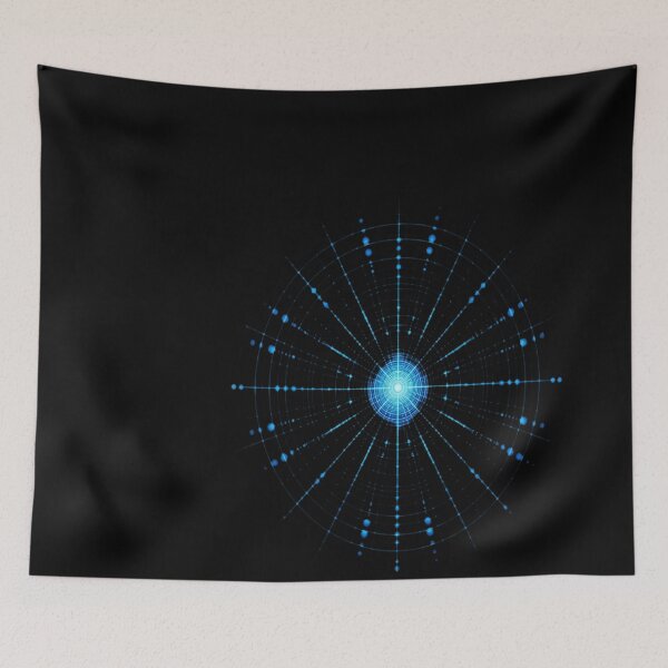 Item preview, Infinite Stellar Vortex - Hypnotic Blue Cosmic Optical designed and sold by emmanuelsilve.