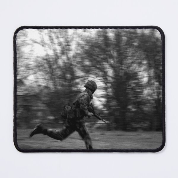 Item preview, Soldier running for cover during an exercise designed and sold by Richard Flint.