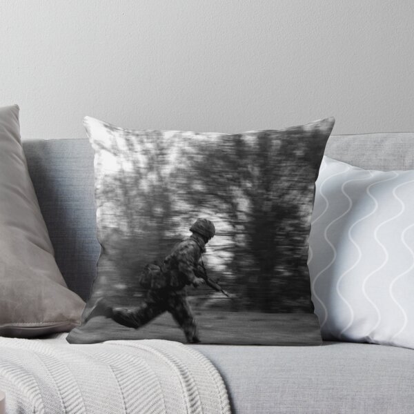 Item preview, Soldier running for cover during an exercise designed and sold by Richard Flint.