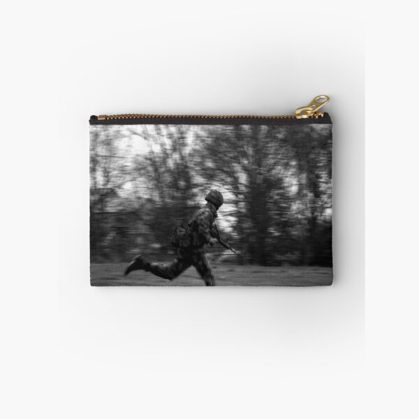 Item preview, Soldier running for cover during an exercise designed and sold by Richard Flint.