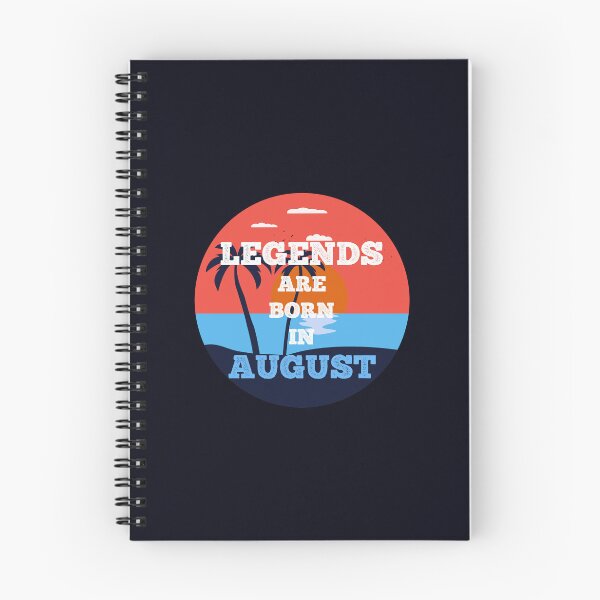 Item preview,  Legends are born in August designed and sold by halazidan.