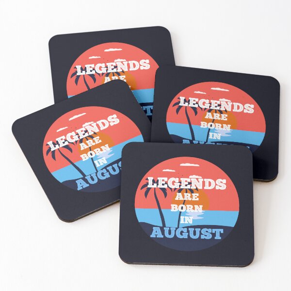 Item preview,  Legends are born in August designed and sold by halazidan.