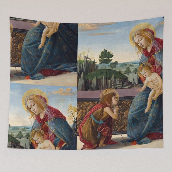 Item preview, Madonna and Child with Young Saint John designed and sold by artofuniverse.