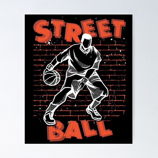 Item preview, Streetball Ball Player Graffiti for Kids designed and sold by SuperFreshArt.