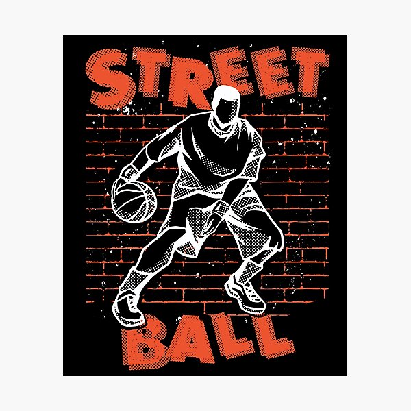 Item preview, Streetball Ball Player Graffiti for Kids designed and sold by SuperFreshArt.