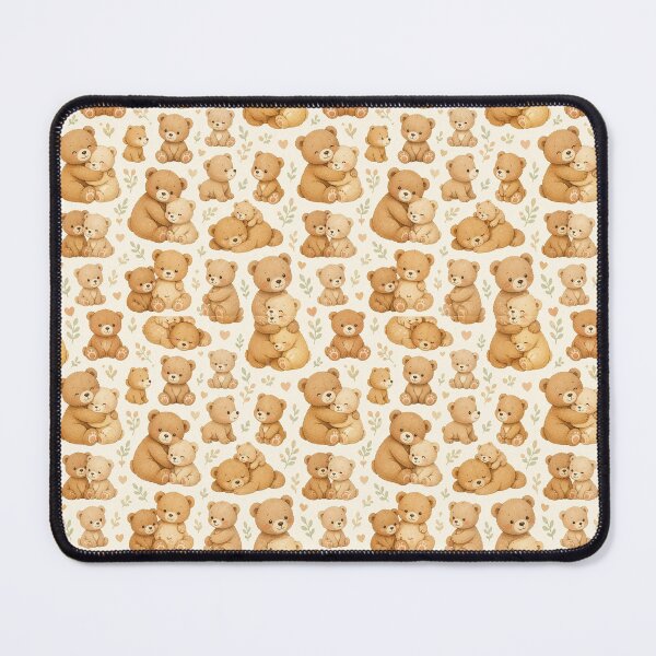 Item preview, Kawaii Baby Bears • Soft Pastel Seamless Pattern designed and sold by The Digital Compass.