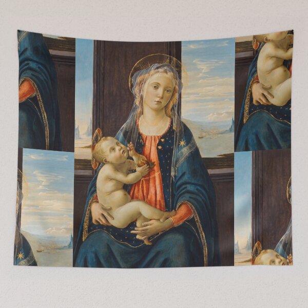 Item preview, Madonna and Child with Pomegranate designed and sold by artofuniverse.