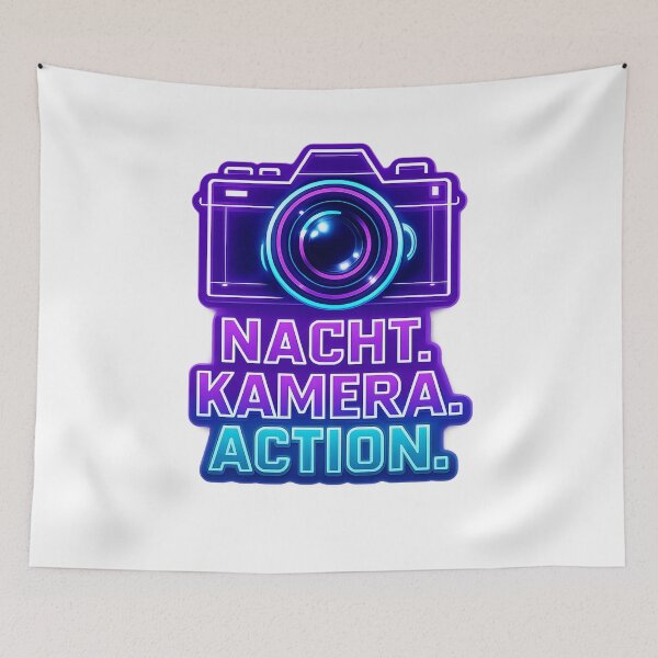 Item preview, NIGHT. CAMERA. ACTION designed and sold by dschmidt849.