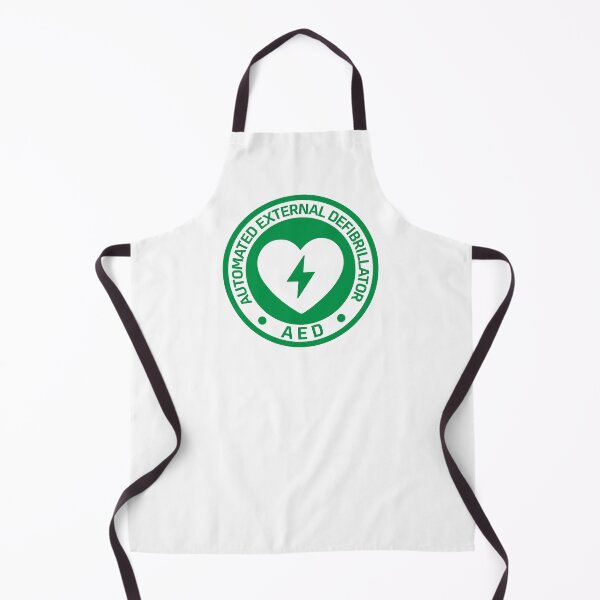 Item preview, Automated External Defibrillator AED Sign Sticker designed and sold by VectorForge Studio.