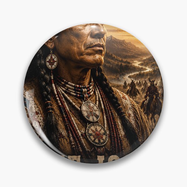 Item preview, Chief Joseph Native American Legend designed and sold by RabeART.