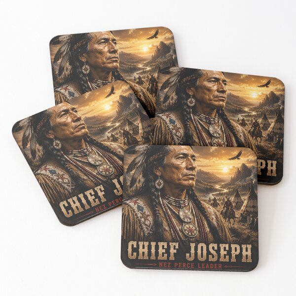 Item preview, Chief Joseph Native American Legend designed and sold by RabeART.