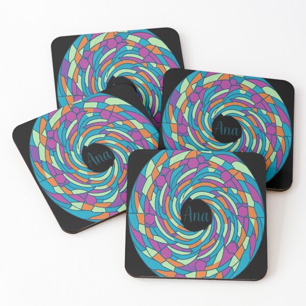 Item preview, Psychedelic Geometric Swirl Art designed and sold by emmanuelsilve.