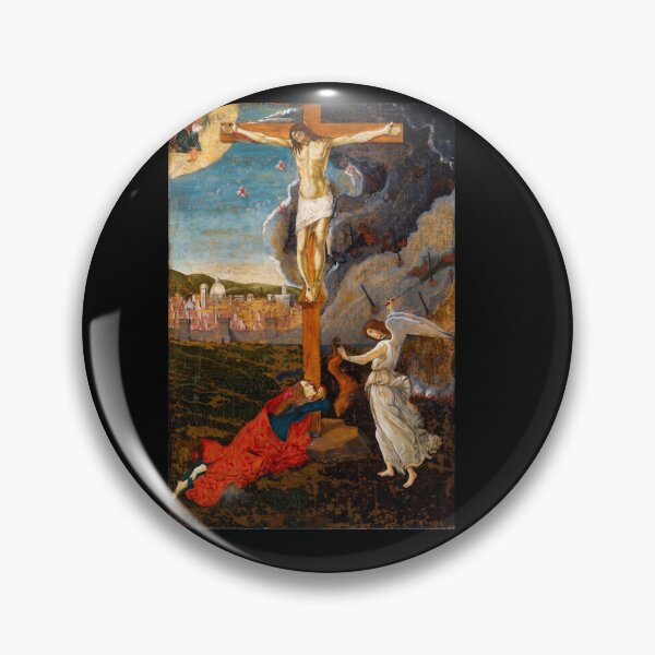 Item preview, Mystic Crucifixion With Mary Magdalene and Angel designed and sold by artofuniverse.