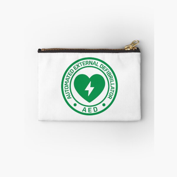Item preview, Automated External Defibrillator AED Sign Sticker designed and sold by VectorForge Studio.