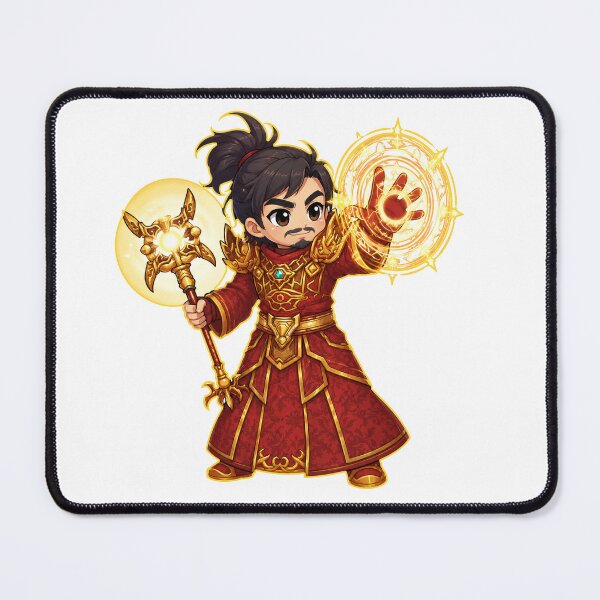 Item preview, asian warrior mage anime dnd art original art character design designed and sold by sabartgunpla.