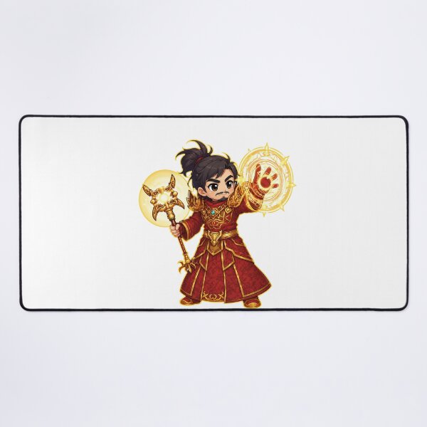 Item preview, asian warrior mage anime dnd art original art character design designed and sold by sabartgunpla.
