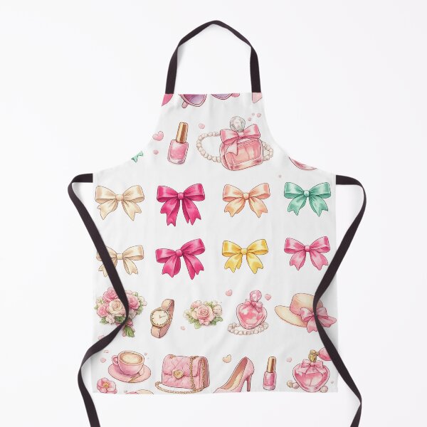 Item preview, Coquette Aesthetic Bows Beauty Accessories Pastel Watercolor designed and sold by Rehnair.