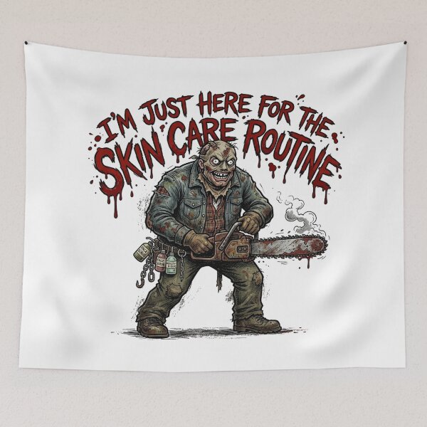 Item preview, Chainsaw Maniac Horror Portrait designed and sold by Bad-Decisions-Designs.