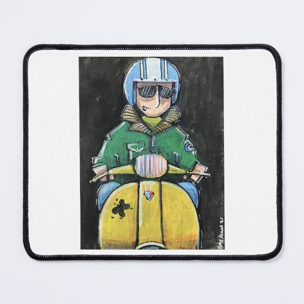 Item preview, Classic Scooter | Retro Scooter Riders | Scooterist, Retro Mod Inspired Art designed and sold by GWARTGB.