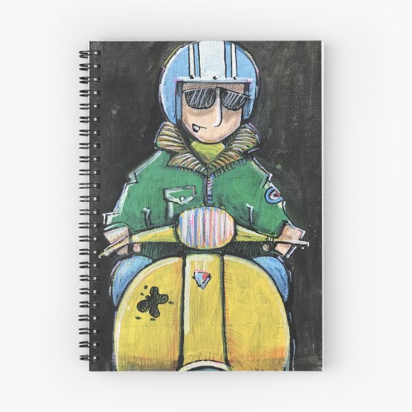 Item preview, Classic Scooter | Retro Scooter Riders | Scooterist, Retro Mod Inspired Art designed and sold by GWARTGB.