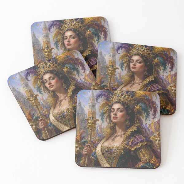 Item preview, Queen of Carnival painting. designed and sold by GalleryKauffeld.