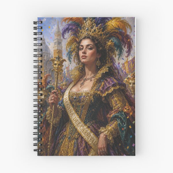 Item preview, Queen of Carnival painting. designed and sold by GalleryKauffeld.