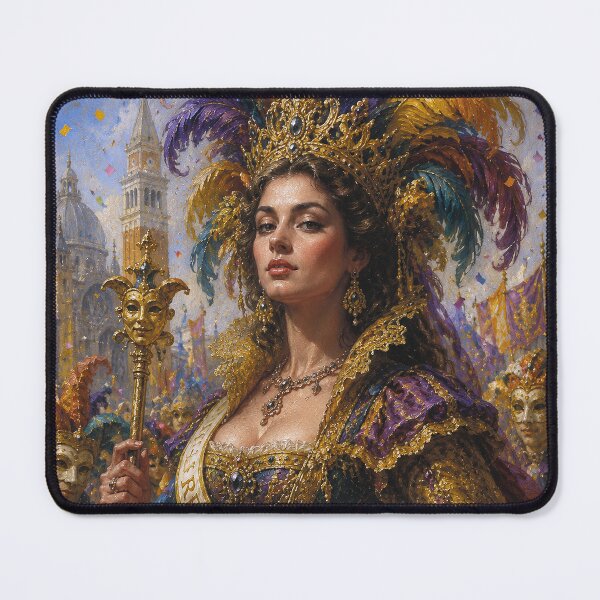 Item preview, Queen of Carnival painting. designed and sold by GalleryKauffeld.