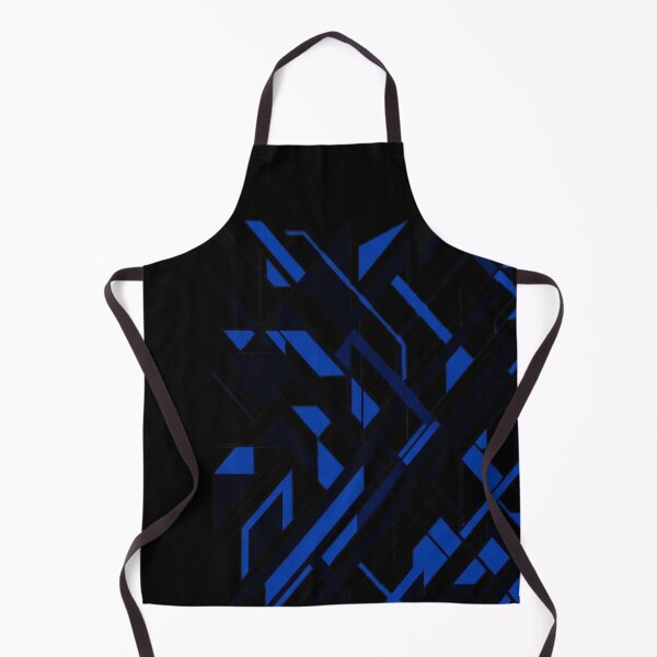Item preview, Modern Line Cool Geometry White Black Mid-Blue designed and sold by emmanuelsilve.