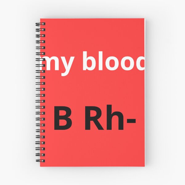 Item preview, Blood B Rh - designed and sold by adamoliv.