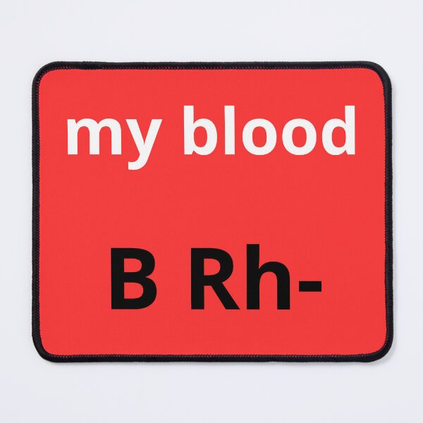 Item preview, Blood B Rh - designed and sold by adamoliv.