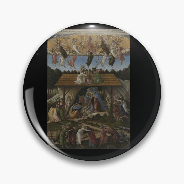 Item preview, Mystic Nativity With Dancing Angels designed and sold by artofuniverse.